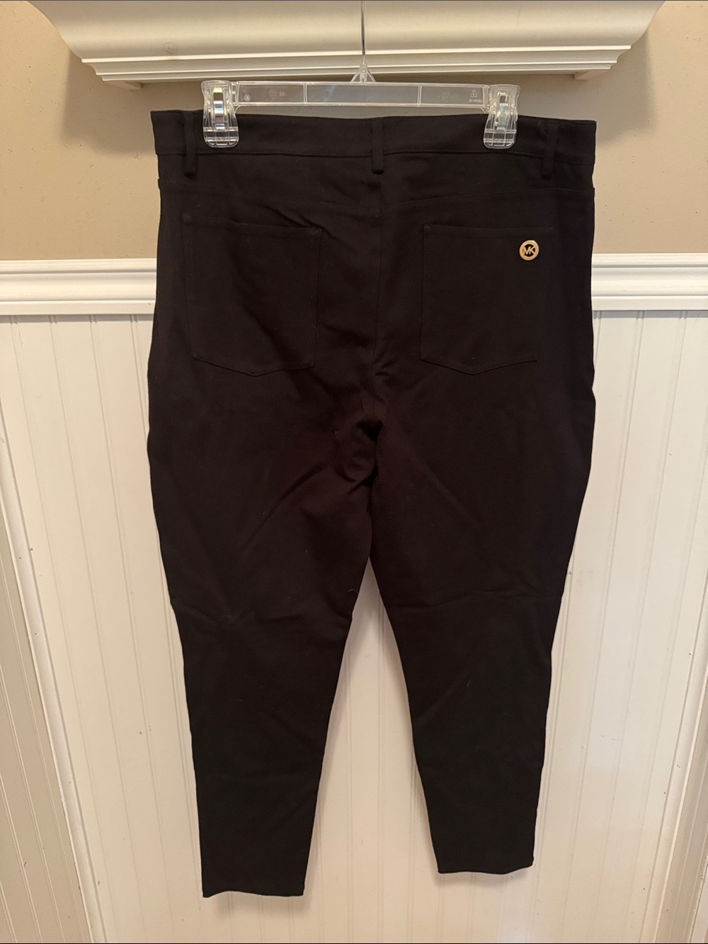 Michael Kors Black Slim Women's Trousers - Picture 6 of 7